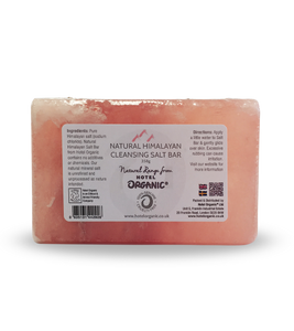 Natural Cleansing Himalayan Salt Bar for exfoliation of the body