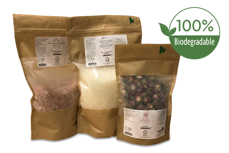 We are proud to announce that we are using Fully Biodegradable packaging!