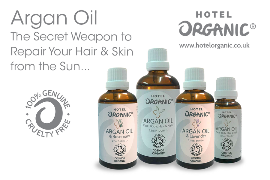 Repair your Hair & Skin from Sun Damage with Miracle Argan Oil