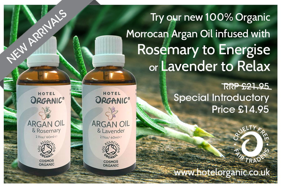 Great news! Hotel Organic has 2 new Infusions!