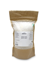 Pure Dead Sea Mineral Bath Salt in Biodegradable Bag