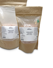 Natural Himalayan Crystal Bath Salt Biodegradable Bag