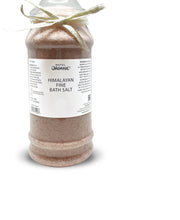 Natural Himalayan FINE Bath Salt JAR