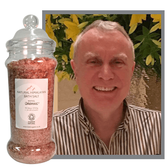 Francis Pettican -  Director of Fairwood Music and Westbury Consultants Testimonial about Himalayan Bath salt