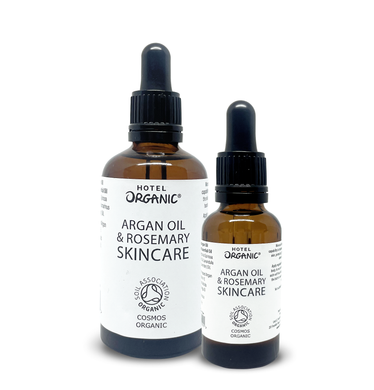 Certified Organic Argan Oil infused with Rosemary