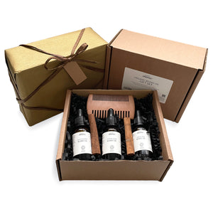 Certified Organic Handmade Beard Oils Gift Set