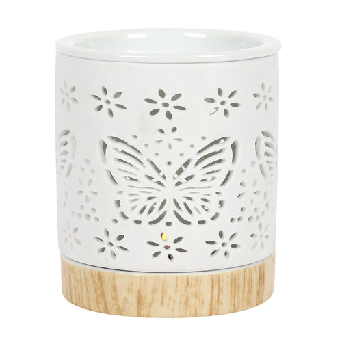 Ceramic Butterfly Oil & Wax Burner