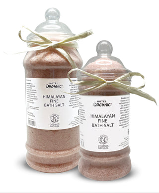 Certified Natural Himalayan FINE Bath Salt JAR