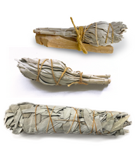 Natural Palo Santo & White Sage Smudge Stick