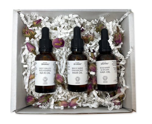 Organic Hair Oil Gift Set